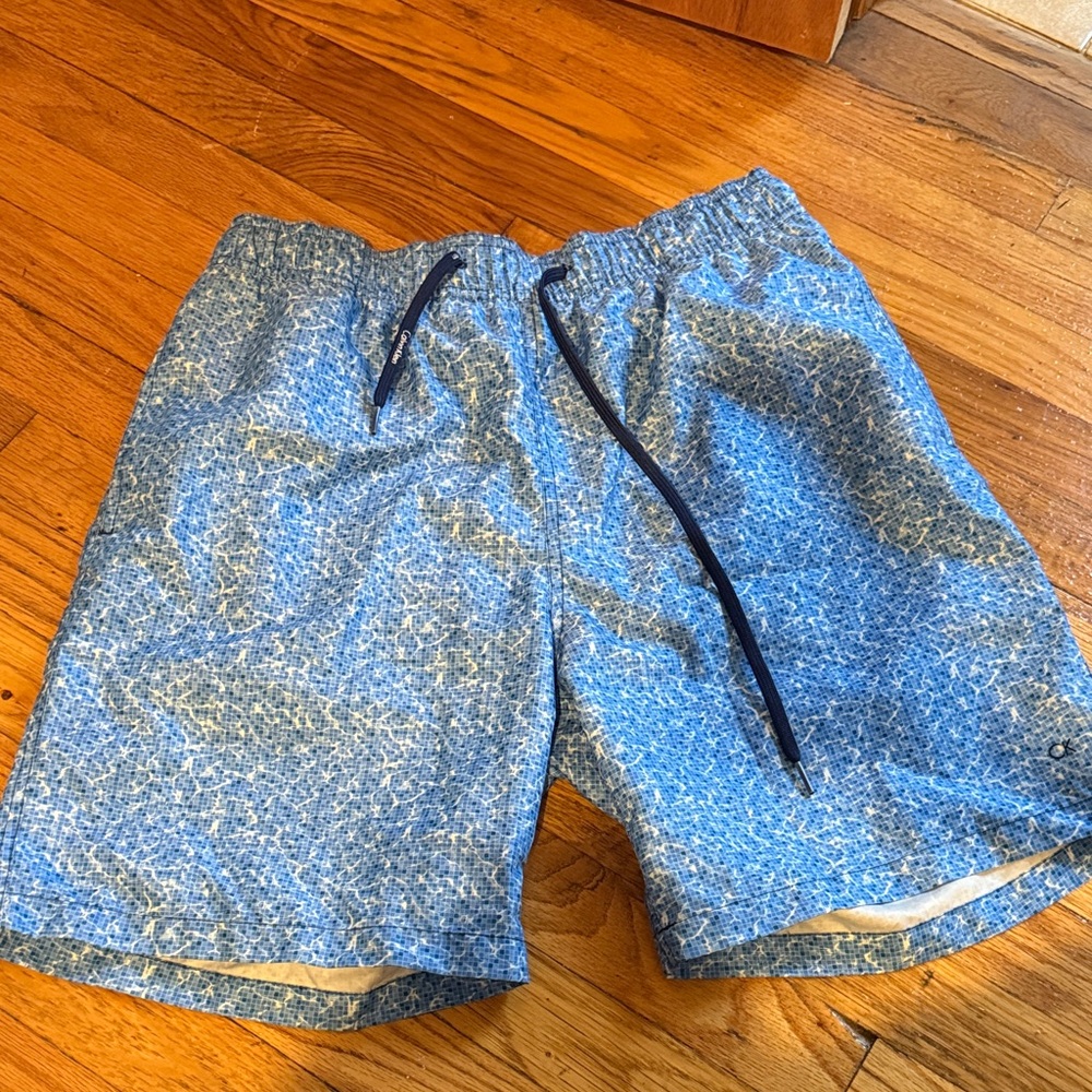 Blue Men's Swim Trunks